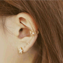 Load image into Gallery viewer, Tiny flower - No pierced ear cuff earings